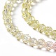 Transparent Glass Beads Strands(GLAA-E036-07G)-4