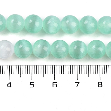 Macaron Color Natural Selenite Beads Strands(G-A243-A01)-6