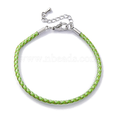 Lawn Green Polyester Bracelets