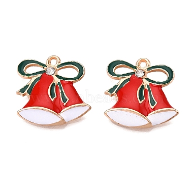 Christmas Theme Alloy Enamel Pendants(ENAM-T020-10A)-2