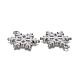 Snowflake Alloy Enamel Pendants(X-ENAM-R041-34)-3