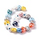 Handmade Porcelain Beads Strands(PORC-K003-02)-3