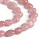 Chapelets de perles en quartz rose naturel(G-D0002-D63)-3
