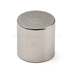 Non-Tarnish 304 Stainless Steel Cord Ends, End Caps, Column, Stainless Steel Color, 8x8mm, Inner Diameter: 7mm(STAS-L270-01G-P)