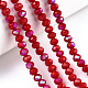 Electroplate Opaque Solid Color Glass Beads Strands(EGLA-A034-P6mm-L21)-4