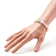 Bracelets extensibles en perles d'argile polymère faites à la main pour les enfants(BJEW-JB06487-02)-3