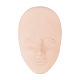 peau de pratique de tatouage de forme de visage de silicone de microblading(MRMJ-PW0002-14A)-1