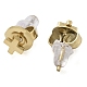 Ion Plating(IP) 304 Stainless Steel Stud Earrings for Women(EJEW-B109-04B-G)-2