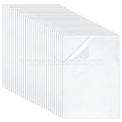 Heat Transfer PET Papers, Rectangle, WhiteSmoke, 300~305x200x0.3mm(FIND-WH0126-497A)