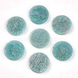 Natural Amazonite Cabochons, Flat Round, 15x3mm(G-T141-33F)