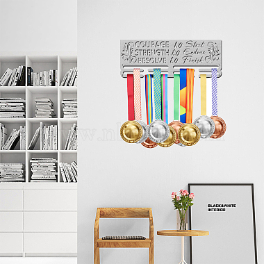 Support mural d'affichage de support de cintre de médaille de fer(ODIS-WH0024-012)-6