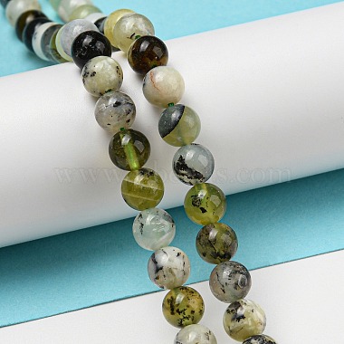 Natural Green Opal Beads Strands(G-R494-A11-02)-4