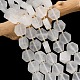 cristal de cuarzo hebras naturales(G-A291-A04-01)-1