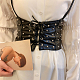 WADORN 1Pc PU Leather Waist Belt Harness(AJEW-WR0002-03B)-5