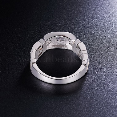 SHEGRACE 925 Sterling Silver Finger Ring(JR536A-03)-4