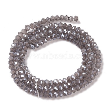 Baking Electroplate Glass Beads Strands(X1-DGLA-A039-J4mm-B06)-2