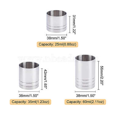 Unicraftale 201 Stainless Steel Jigger(TOOL-UN0001-04P)-4