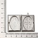 304 Stainless Steel Locket Pendants(STAS-Q300-01A-P)-3