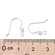 925 Sterling Silver Earring Hooks(STER-S002-52)-3