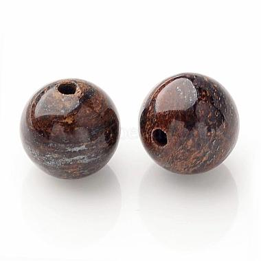 Round Natural Bronzite Beads(X-G-P059A-01)-2
