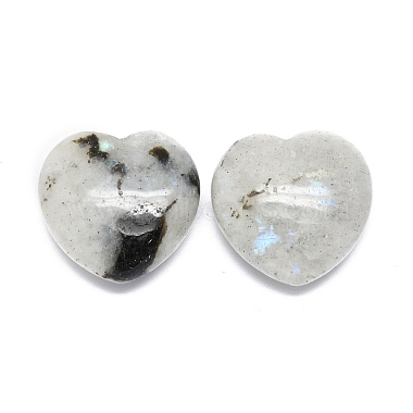 Natural Labradorite Heart Love Palm Worry Stone(G-H268-F02-B)-2