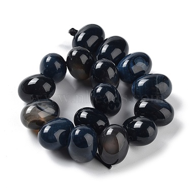 agate perles brins(G-G021-03A-01)-3