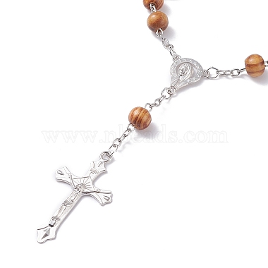 2pcs 2 bracelets de chapelet de perles de prière religieuse de style(BJEW-SZ0002-53)-3