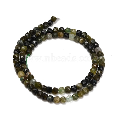 Natural Green Tourmaline Beads Strands(GG-CBAA9B4-D01-02)-5