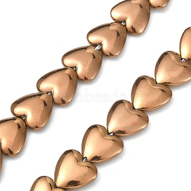 Heart Non-magnetic Hematite Beads