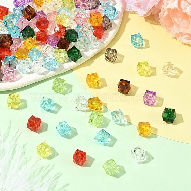 360pcs 12 couleurs perles acryliques transparentes(TACR-YW0003-41)-5