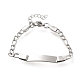 304 Stainless Steel Kids Bracelets(BJEW-M233-07P)-1
