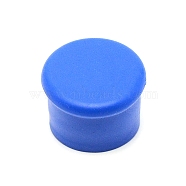 Silicone Bottle Cover, Column, Dodger Blue, 35x27mm, Inner Diameter: 26.5mm(AJEW-WH0230-44A)