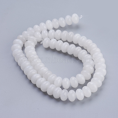 Naturelles et synthétiques mélangées perles de pierre brins(G-P354-M-8x5mm)-3