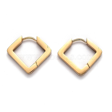 Rhombus 304 Stainless Steel Earrings