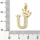 Rack Plating Brass Micro Pave Cubic Zirconia Pendants(KK-D535-01U-RS)-3