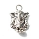 Elephant Tibetan Style Alloy Beads Charms(X-PALLOY-JF00948)-1
