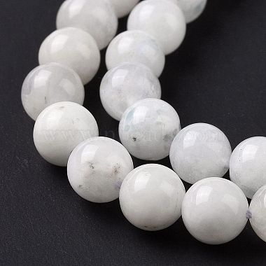 brins de perles de pierre de lune arc-en-ciel naturel(G-I249-B04-01)-6