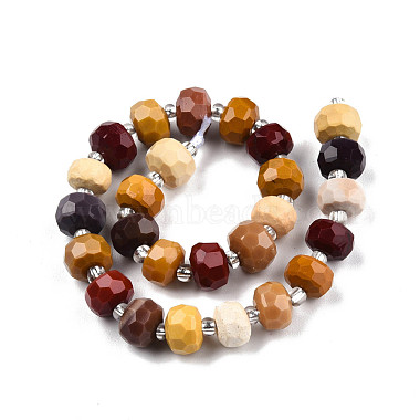 Natural Mookaite Beads Strands(G-N327-08R)-2