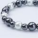 Pearlized Glass Round Beads Stretch Bracelets(BJEW-JB02846-01)-2