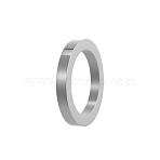 304 Stainless Steel Linking Rings, Stainless Steel Color, 18x3mm(STAS-OY006-89P)
