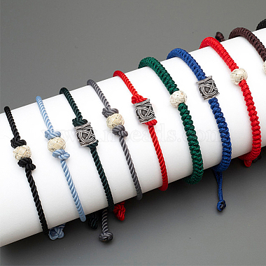10Pcs Tibetan Style Alloy Dreadlocks Braiding Beads(OHAR-DC0001-06B)-4
