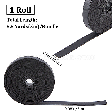 5M Flat Imitation Leather Cord(LC-GF0001-05A-01)-2