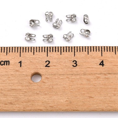 304 Stainless Steel Smooth Surface Bead Tips(X-STAS-D150-01P)-3