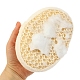 Exfoliating Braided Sisal Pad Body Scrubber with Sponge(PW-WG24794-03)-1