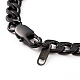 Men's 304 Stainless Steel Cuban Link Chain Bracelets(X-BJEW-JB05917-02)-3