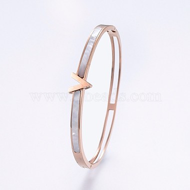 304 Stainless Steel Bangles(BJEW-P223-15)-2