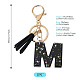 1Pc Resin Letter Keychains(KEYC-TADJ0001-09M)-3