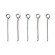 Stainless Steel Eye Pin Jewelry Findings(X-STAS-E013-0.6x20mm)-1