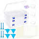 3 Sets Rectangle PP Plastic Organizer Storage Boxes(CON-TW0001-02)-1