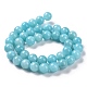 Natural Mashan Jade Round Beads Strands(X-G-D263-8mm-XS28)-4